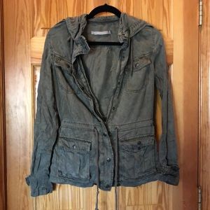 Light weight army green jacket